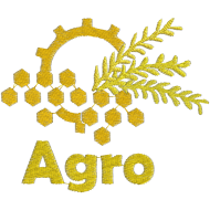 Matriz de Bordado Símbolo de Agropecuária 